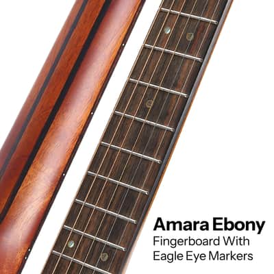 Bromo BAR 6 E SOLID TOP PARLOR SIZE ACOUSTIC GUITAR image 9