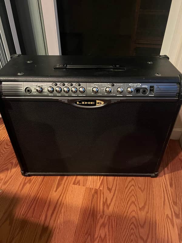 Line 6 Spider II 212 150-Watt 2x12" Digital Modeling Guitar Combo 2003 - 2006 - Black image 1
