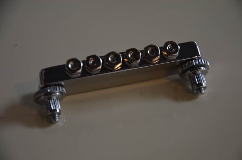 Mighty Mite real vintage US-made 1979 tune-o-matic Les Paul bridge=chromed brass=rare new old stock* image 1
