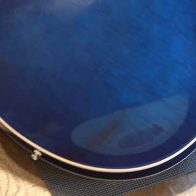 2003 Gibson ES-335 Dot Semi-Hollow Electric Guitar Figured Beale Street Blue + COA OHSC image 16