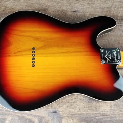 MyDream Stratocaster Custom Built - Sunburst Thinline Charlie Christian Freeway image 6