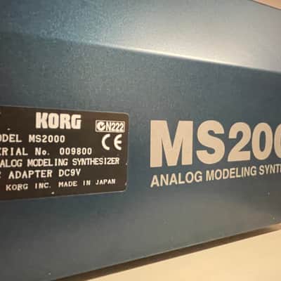 Mint Korg MS2000 - Blue image 9
