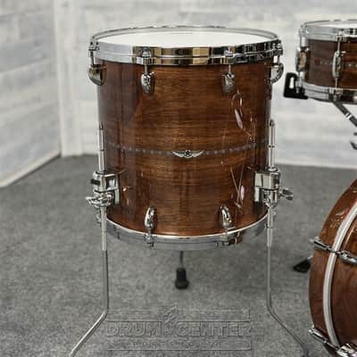 Tama Star Bubinga 3pc Bop Drum Set Natural Indian Laurel w/Inlay image 4