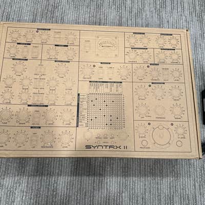 Erica Synths SYNTRX II Desktop Analog Synthesizer 2023 - Present - Black image 8
