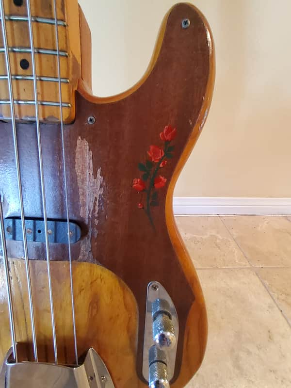 Fender Precision 1955 - Natural wood image 1