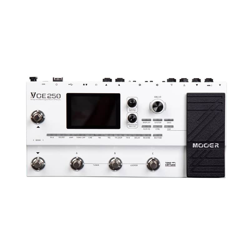 ギター Mooer GE250 Amazon.com: MOOER GE250 Multi Effects Processor with FX Loop, Tone