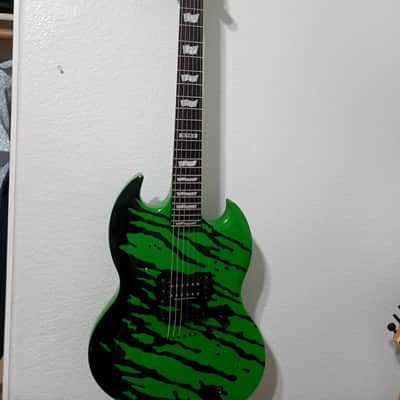 *RARE* ESP LTD Viper 2015 "Slimer" Tony Perry PTV Pierce The Veil Signature Electric Guitar -- Limited Edition Sam Ash Exclusive image 6