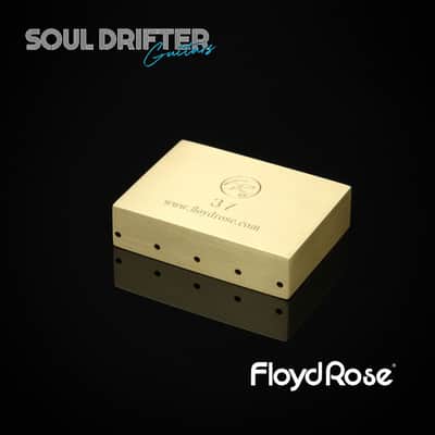 Floyd Rose Original Fat Brass Tremolo Block - 37 mm-Without Screws image 2