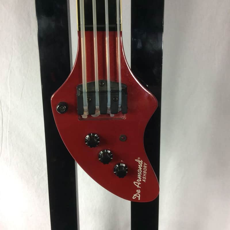 DeArmond ASHBORY BASS Bass Guitar Red image 1