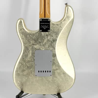 2005 Fender John Cruz Masterbuilt Salute Limited Edition Custom Shop Stratocaster - White Gold Leaf image 14
