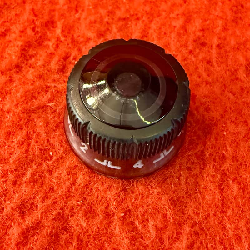 1970 Ibanez Sure-Grip knobs Black