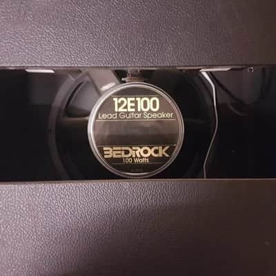 90's BEDROCK 600 TUBE COMBO AMP - made in USA image 3