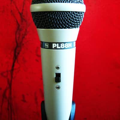 Vintage 1980's Electro-Voice PL-88 cardioid Dynamic Microphone Low Z w accessories # 2 664 image 10