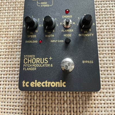 TC Electronic SCF Gold Stereo Chorus + Pitch Modulator & Flanger Reissue 2022 - Present - Black image 1
