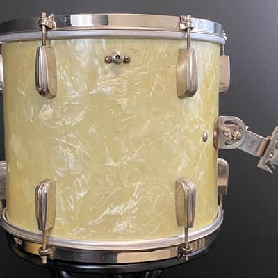 Slingerland 12x24/12x14/16x16/6.5x14" Radio King Drum Set - 30's WMP image 10