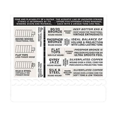 Immagine D'Addario EJ16 Acoustic Light Guitar Strings .012-.053 - 4