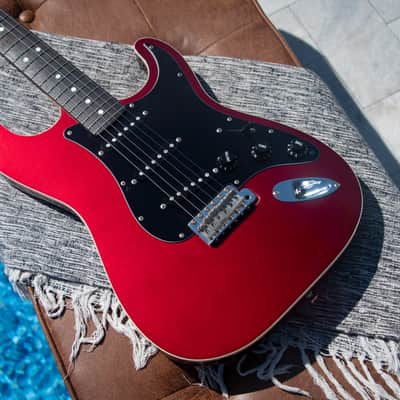 Fender AST Aerodyne Stratocaster - Old Candy Apple Red w Matching HS - Made in Japan - Pro Set-Up w Perfect Frets/Action/Intonation! image 1