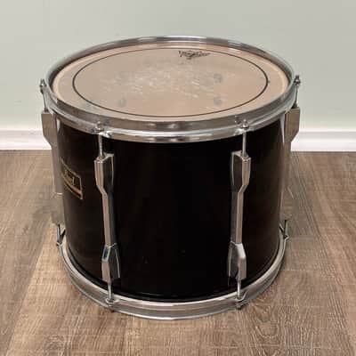 Pearl Export EX 12"x10" Rack Tom Drum Early 90s - Jet Black image 3