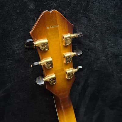 1985 Fender D'Aquisto Elite MIJ w/ OHSC - Violin Sunburst image 12