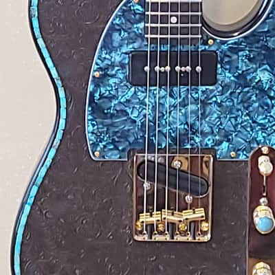 Custom Designed & Crafted "Tele" Style w/Western Tolex Serial #037- "Centauri" Klon by Harby included $169 value! image 6