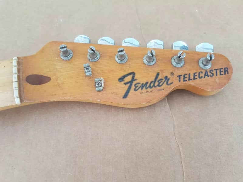 1971 FENDER TELECASTER NECK USA - made by HERB G. image 1
