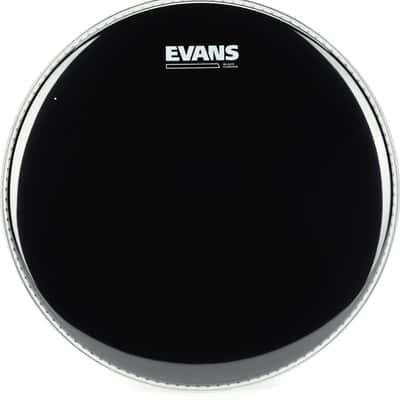 Evans Black Chrome Tom Batter Head - 13 inch image 1
