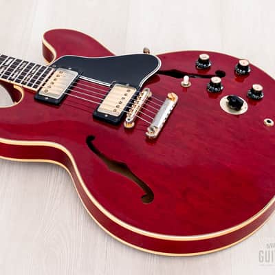 1964 Gibson ES-345 Vintage Semi-Hollow Guitar Cherry, Collector-Grade w/ Case image 10