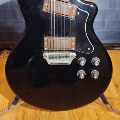 Vintage 1974 Yamaha SG-40 Black w/ OHSC image 9