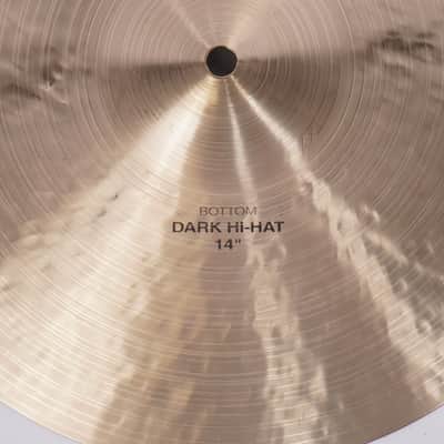 PAISTE |MASTERS | DARK | HI HATS | 14"-14" image 2