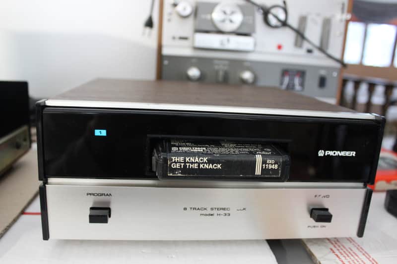 Restored Pioneer H-33 8 track player image 1