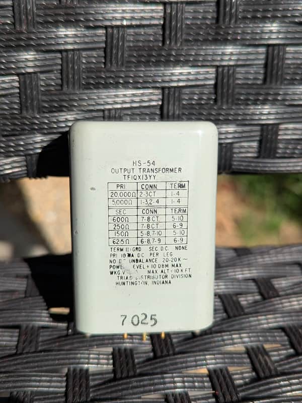 Triad HS-54 tube output transformer for Pultec 1950's/60'S image 1