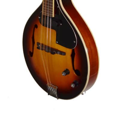Fender FM52E – Acoustic/Electric Mandolin w/ Gig Bag – Used - Sunburst image 4