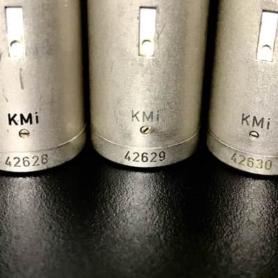 Neumann KM84i. TRIO - Sequential Serial Numbers KM84. Great Shape. US Seller! KM 84 image 10