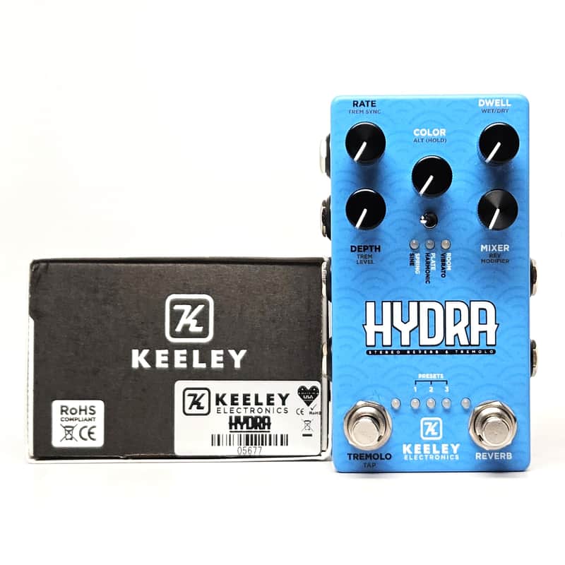 Keeley Hydra Stereo Reverb & Tremolo