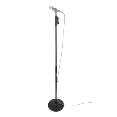 Gator Frameworks Gfw Mic 1201 Supporto Microfonico Con Base Rotonda Da 30.5 Cm E Altezza Regolabile Da 101.6 A 160 Cm image 4