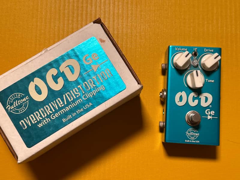 Fulltone Custom Shop OCD-GE Germanium Overdrive 2019 - Tahitian Teal image 1