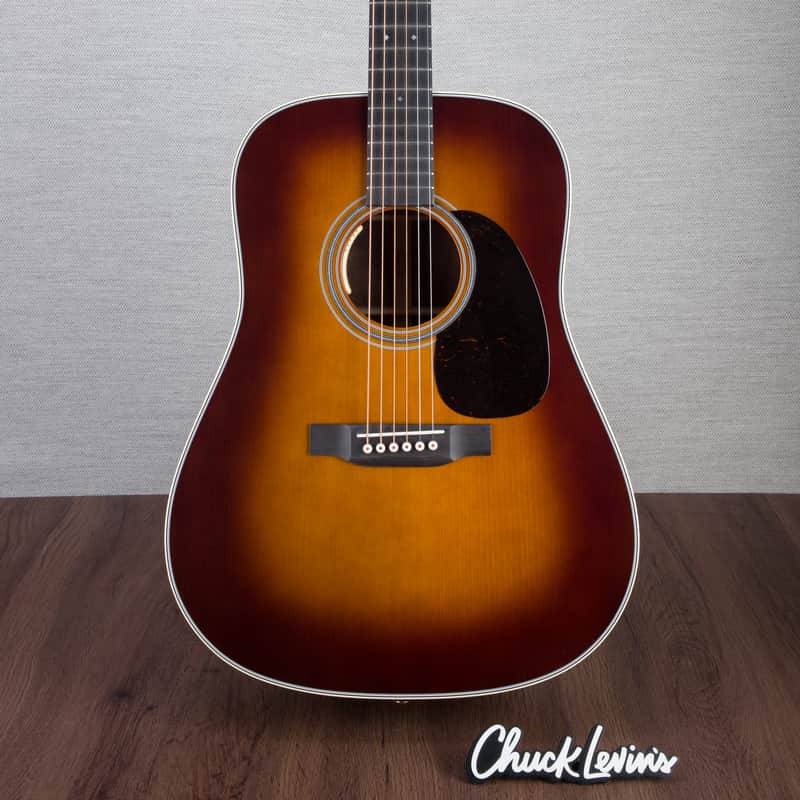 Martin Custom Shop D-28 Style Wild Grain Rosewood/Adirondack Spruce LR Baggs Anthem Acoustic Electric Guitar - Ambertone 1933 - #M2799761 image 1
