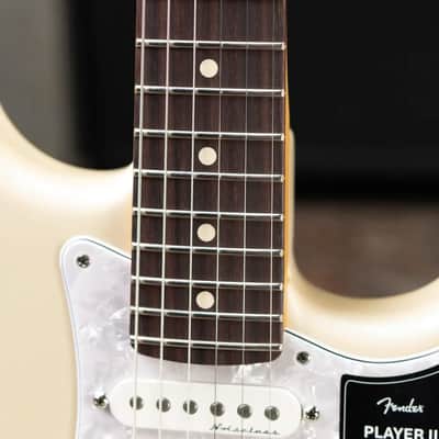Fender Player II Modified Stratocaster Electric Guitar - Olympic Pearl with Gig Bag image 9