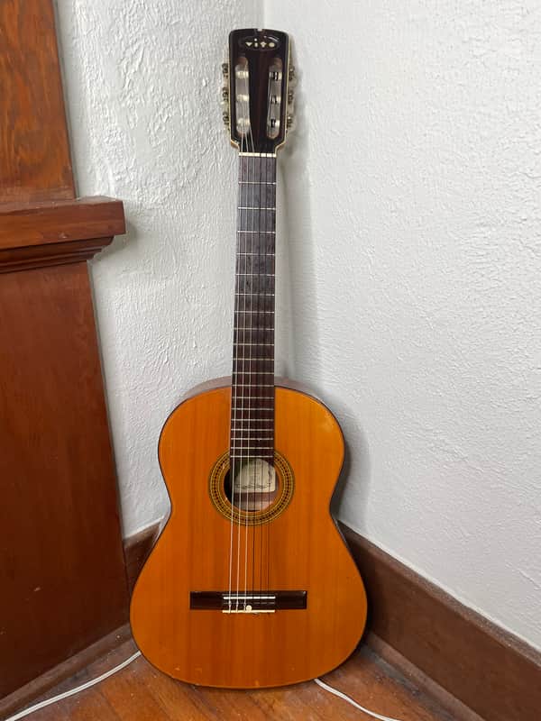 Vito classical acoustic flamenco guitar Late 1960s-early 1970s - natural image 1