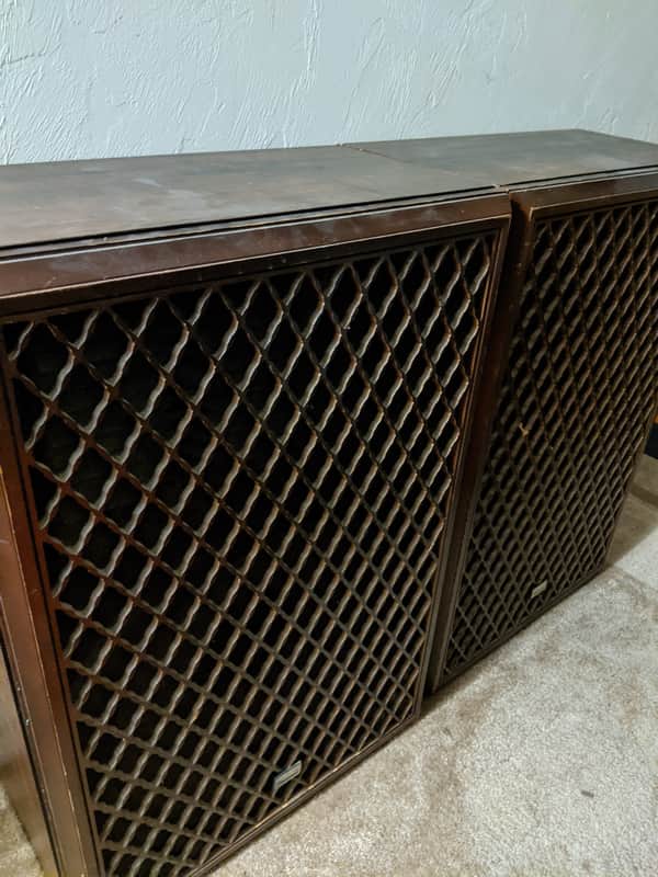 Sansui SP-Z9 Vintage Floor Standing Speakers | Reverb