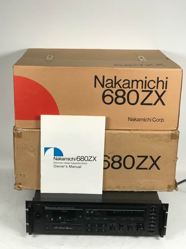 Nakamichi 680ZX Discrete Head Cassette Deck image 1