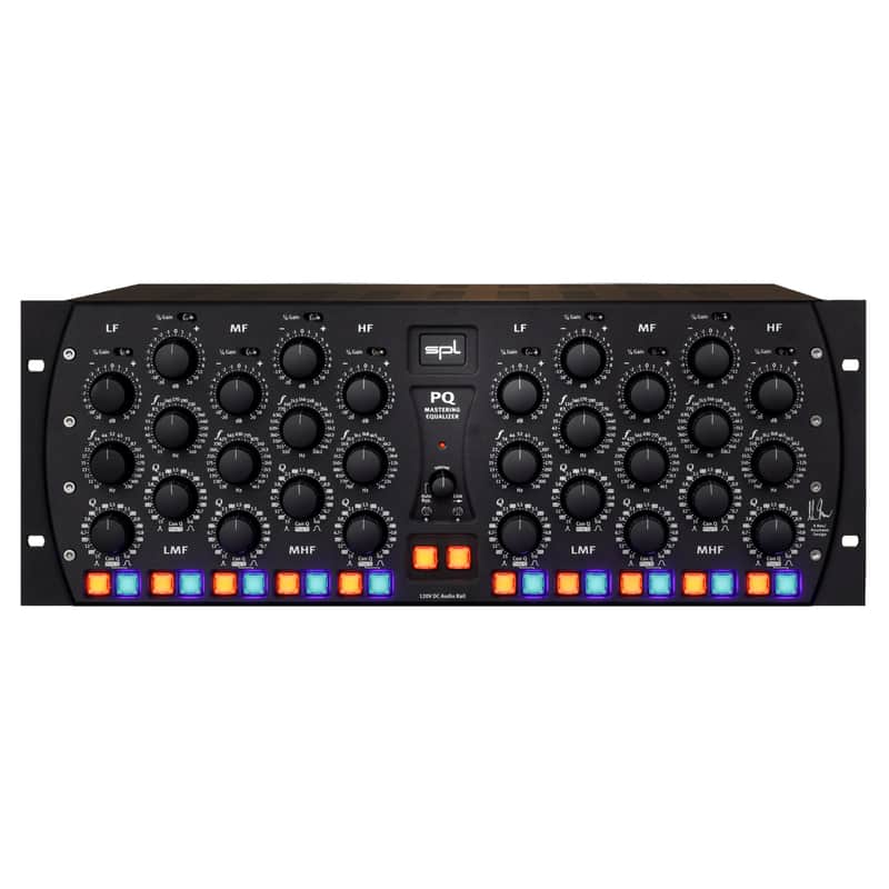 SPL PQ Mastering Equalizer Black, Stereo Mastering equalizer image 1