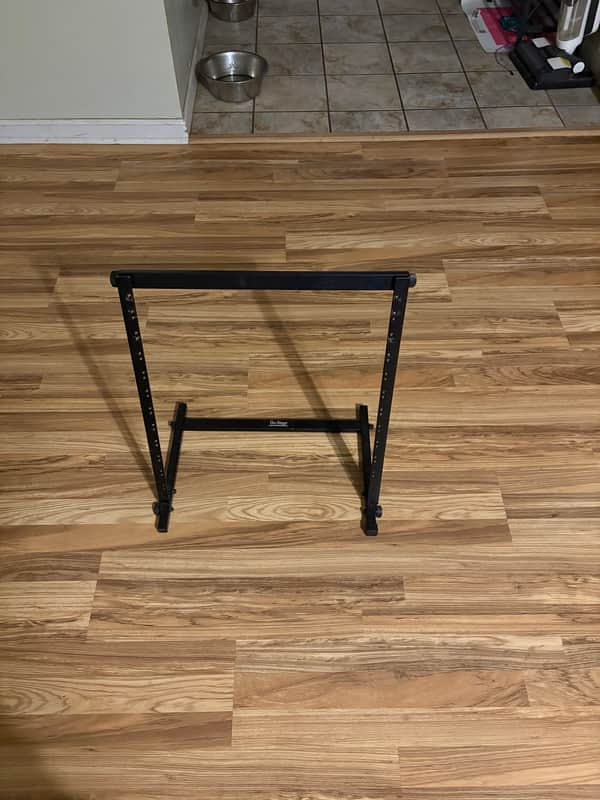 On-Stage RS7030 Table Top 12U Rack Stand 2010s - Black image 1