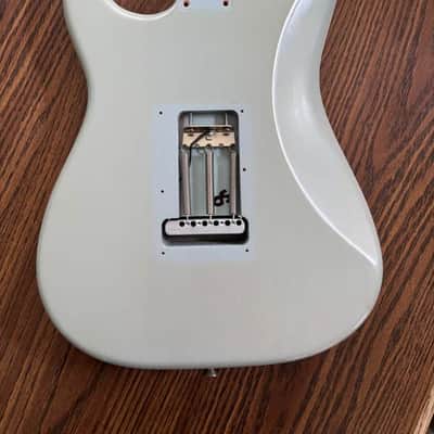 Fender USA Highway One American Strat body with bridge 2007 - Daphne Blue image 2
