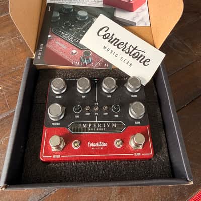 Cornerstone Music Gear Imperium V2 Dual Overdrive - Mint w/ Original Box & Candy image 1