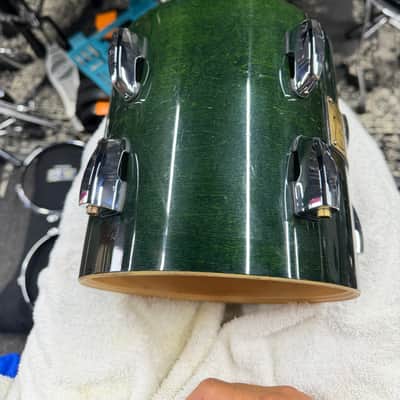 Pearl 8’’x 8’’ Pearl masters custom 1996 - Emerald mist. image 5