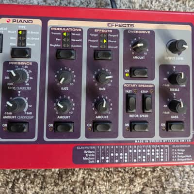 Nord Electro 2 Rack Rackmount Virtual Electromechanical Piano 2002 - 2009 - Red image 4