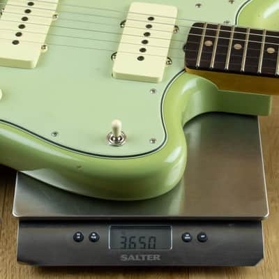 Fender Custom Shop 62 Jazzmaster Journeyman Relic Appliance Green CZ582316 image 5
