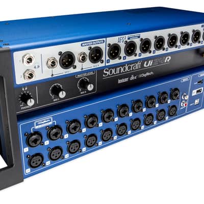 Soundcraft Ui24R 24 Input Digital Mixer w/Wifi+App Control+Recording Ui 24R image 2