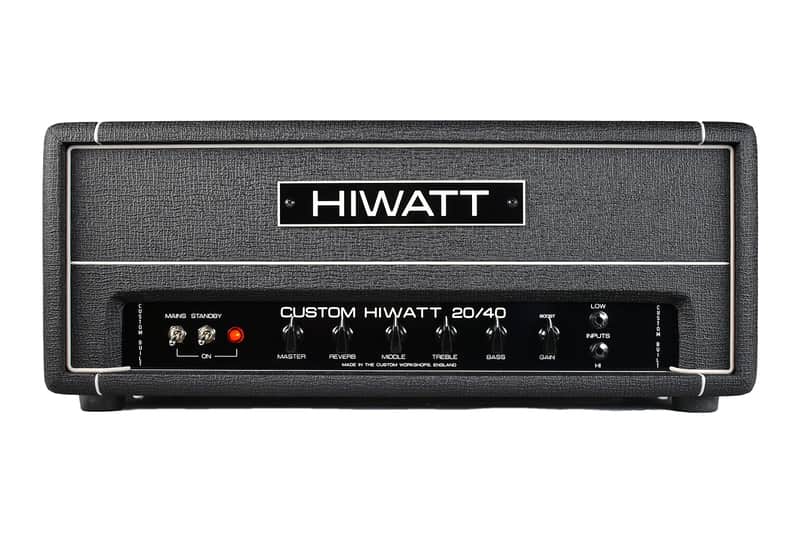 Hiwatt SS20/40 2021 Traditional Black Tolex image 1